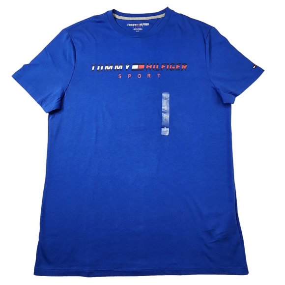 Tommy Hilfiger Men's Logo‎ Short-Sleeve Crew Neck T-Shirt Size XS - Picture 1 of 6
